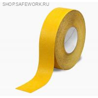Лента напольная (желтая, 27м х 50 мм)