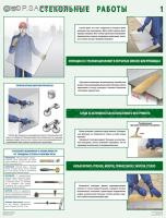 Комплект плакатов.Правила охраны труда. Стекольные работы (2л., 45х60см, ламинированный, Соуэло). Комплект плакатов.Правила охраны труда. Стекольные работы (2л., 45х60см, ламинированный, Соуэло).
