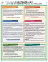 Комплект плакатов. Расследование случаев профессиональных заболеваний (2л., 45х60, ламинированный, Соуэло). Комплект плакатов. Расследование случаев профессиональных заболеваний (2л., 45х60, ламинированный, Соуэло).